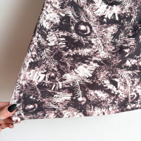 MM6 MAISON MARTIN MARGIELA Pink/Gray Festive Mini Skirt - Picture 2 of 6